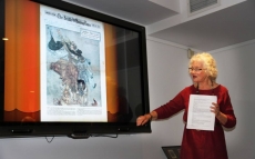 A Talk By Trina Robbins at the MLC Gallery